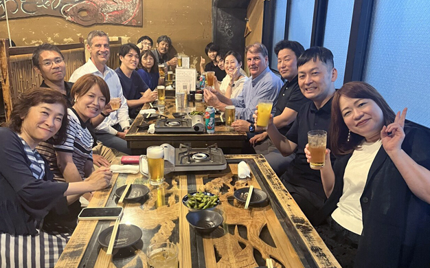 BeaconOne Co-Founders Tom Goss and Rob Wenthold in Singapore and Japan