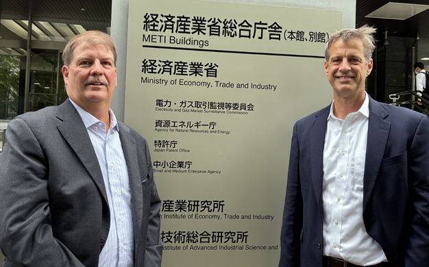BeaconOne Co-Founders Tom Goss and Rob Wenthold in Singapore and Japan
