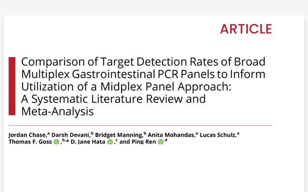 Recent Publication Co-Authored by BeaconOne Team Supports Use Case for Midplex Diagnostic Platform
